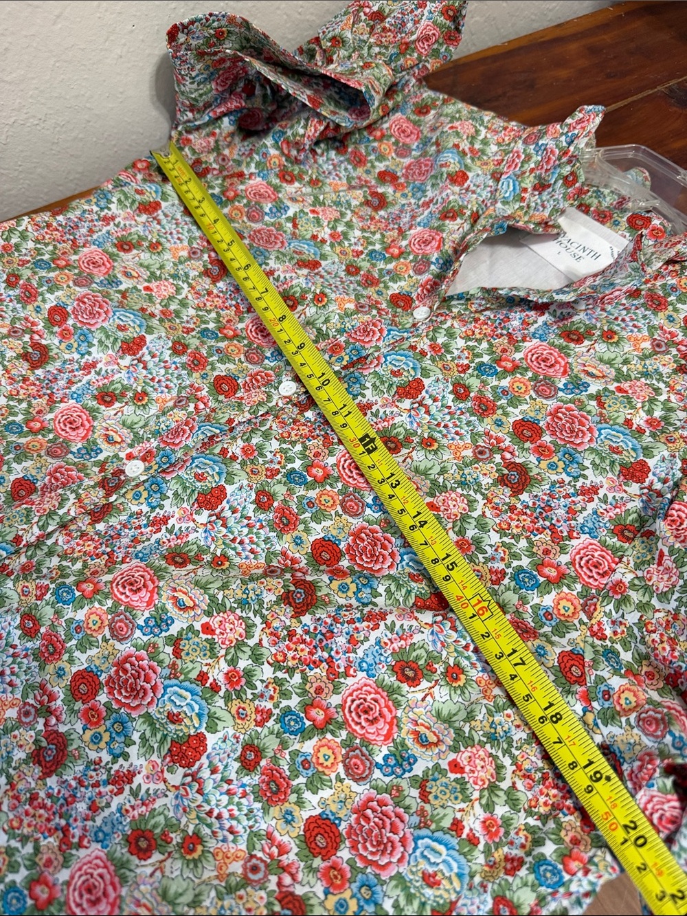 HYACINTH HOUSE
Red Floral Ruffle Collar Louisa
Maxi Dress Size L - Picture 13 of 13